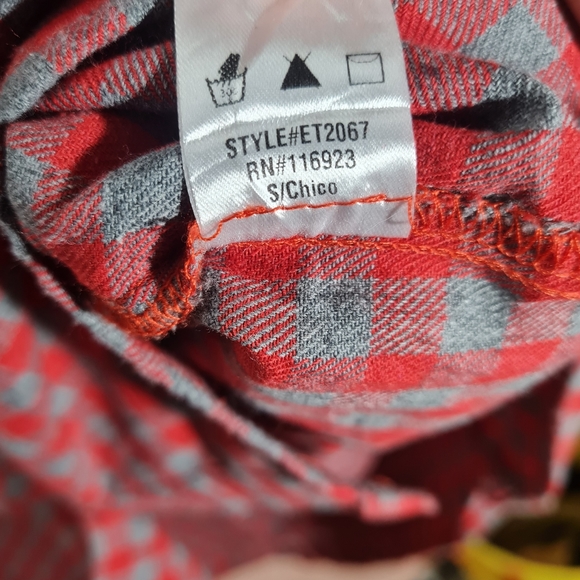 Size- free size, easel yarn dyed check cotton shirt for women - Picture 11 of 12